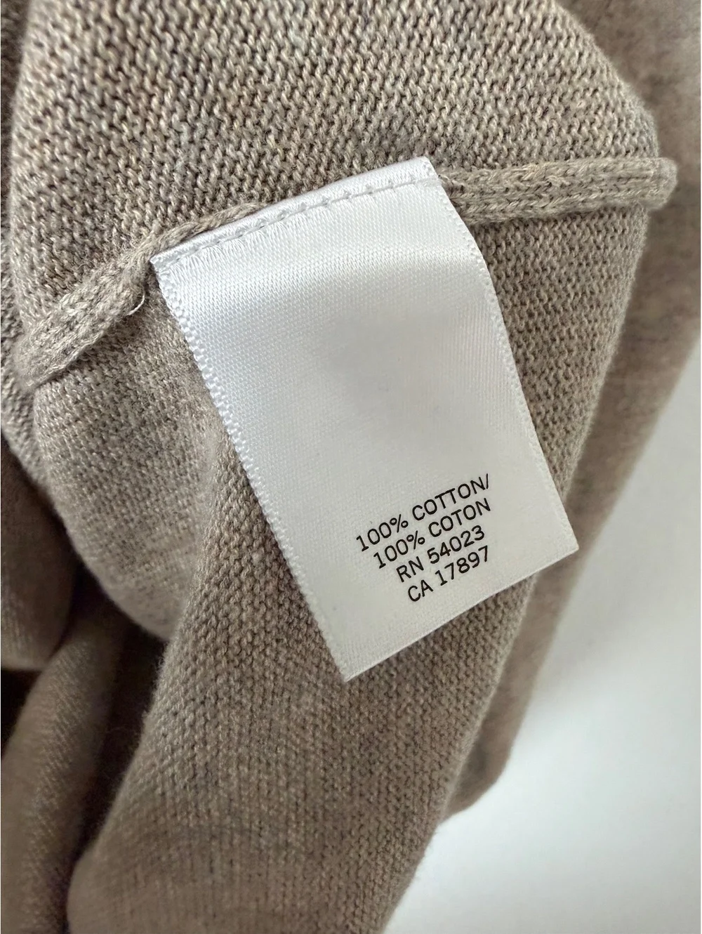 Banana Republic Long Sleeve Crew 100% Cotton Pullover Sweater Men's Size XL